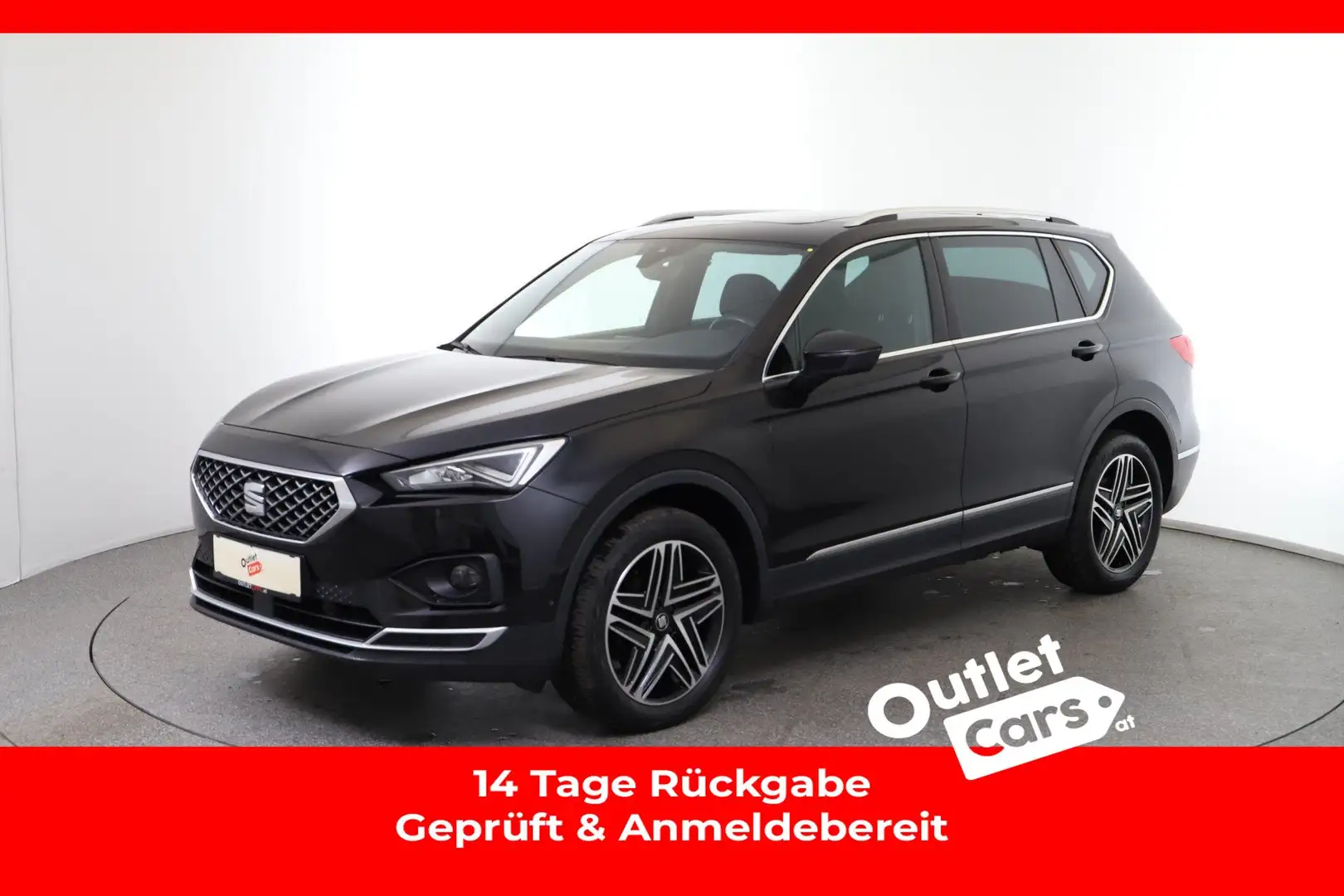 SEAT Tarraco 2.0 TDI Xcellence ASSIST+LED+LEDER+NAVI Schwarz - 1