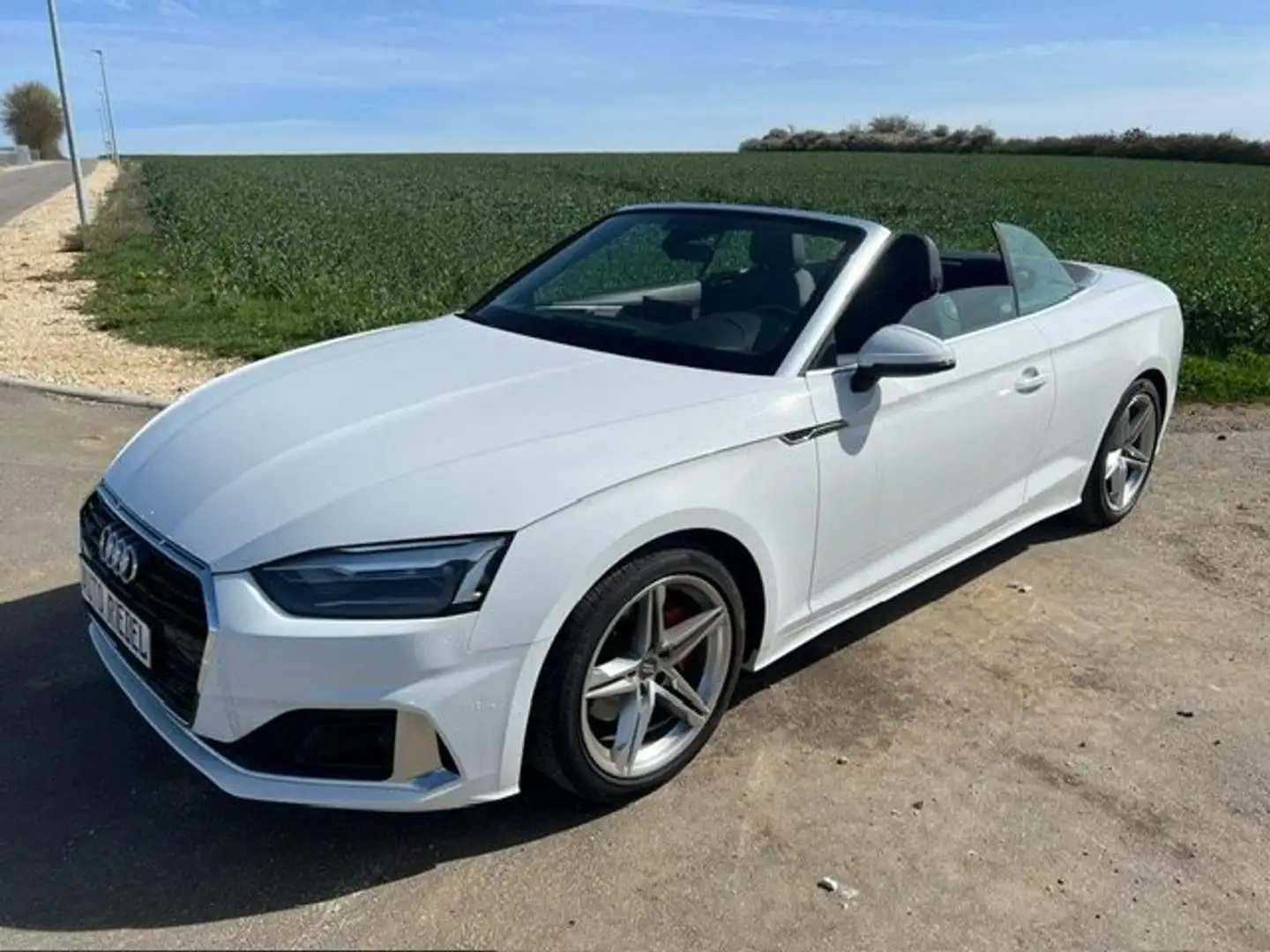 Audi A5 Cabriolet 40 TDI S-Tronic White - 2
