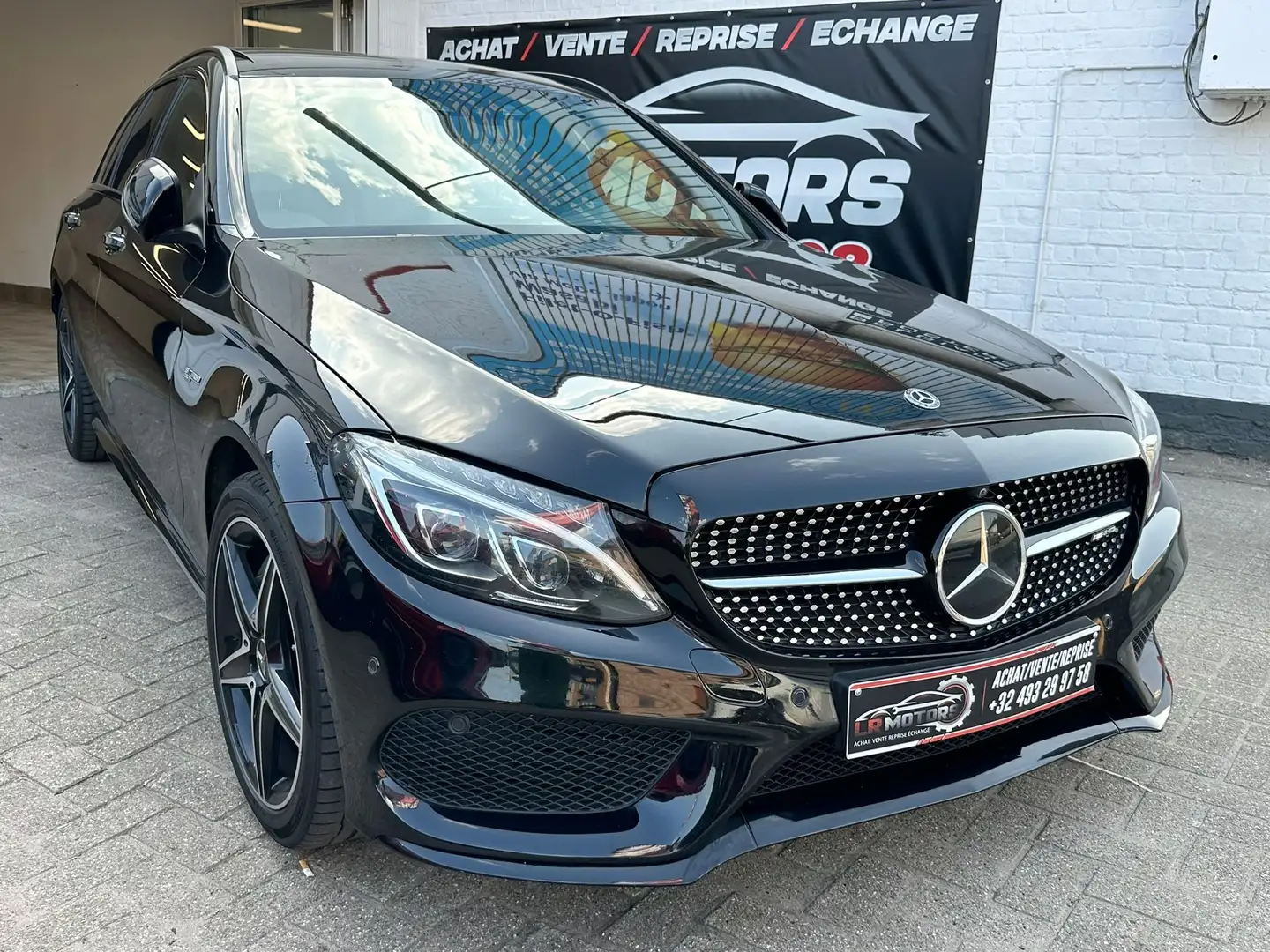 Mercedes-Benz C 43 AMG 4-Matic Zwart - 1