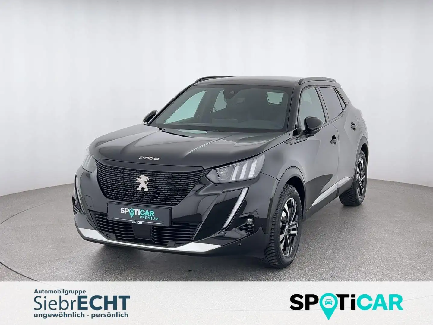 Peugeot e-2008 GT*NAVI*SHZ*RFK*uvm Noir - 1