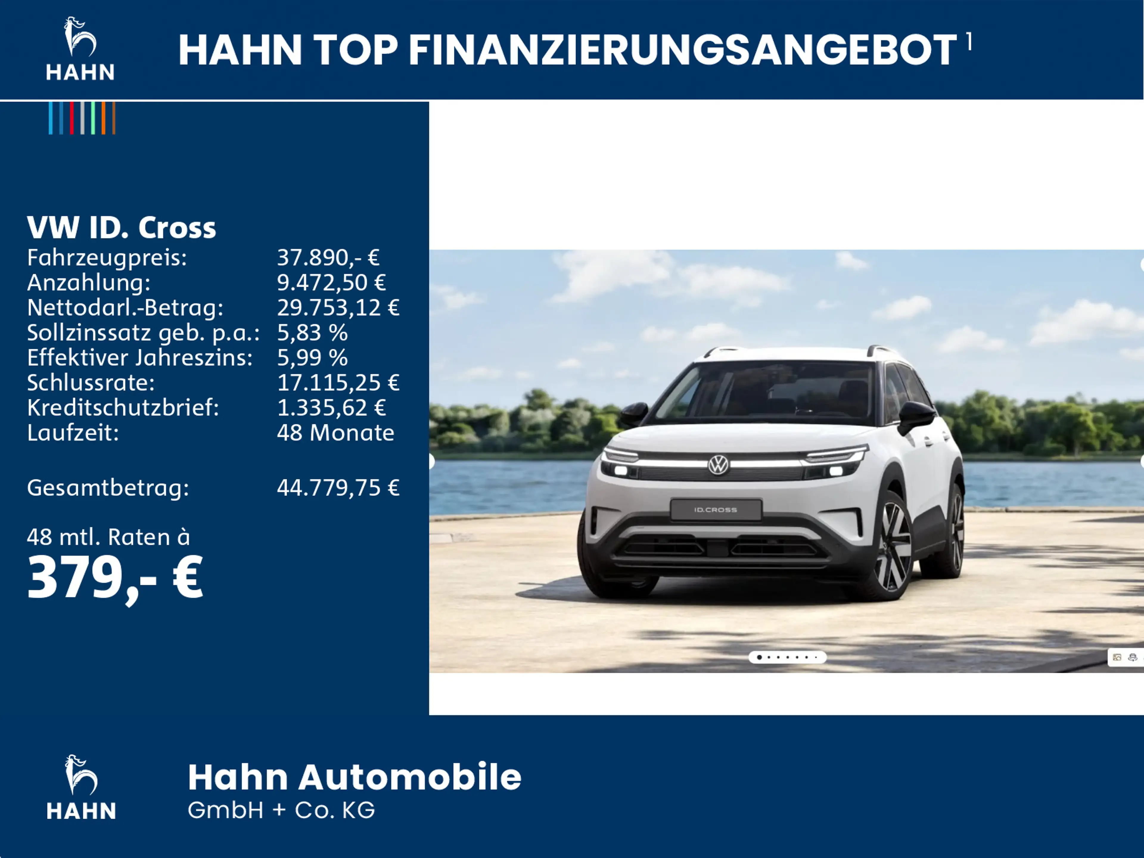 Volkswagen ID. Cross Life 211PS 52 KWh NAV AHK IQ 19" — photo 2