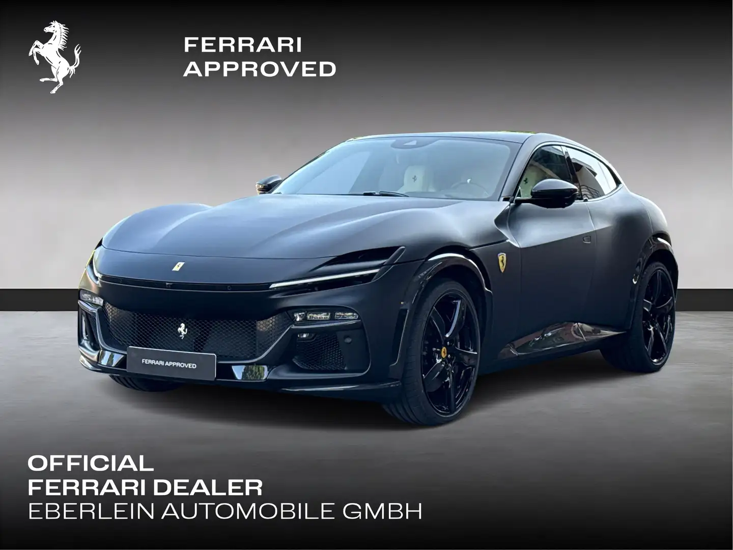 Ferrari Purosangue *Embleme*HiFi*PDC*Klima*Leder* Schwarz - 1