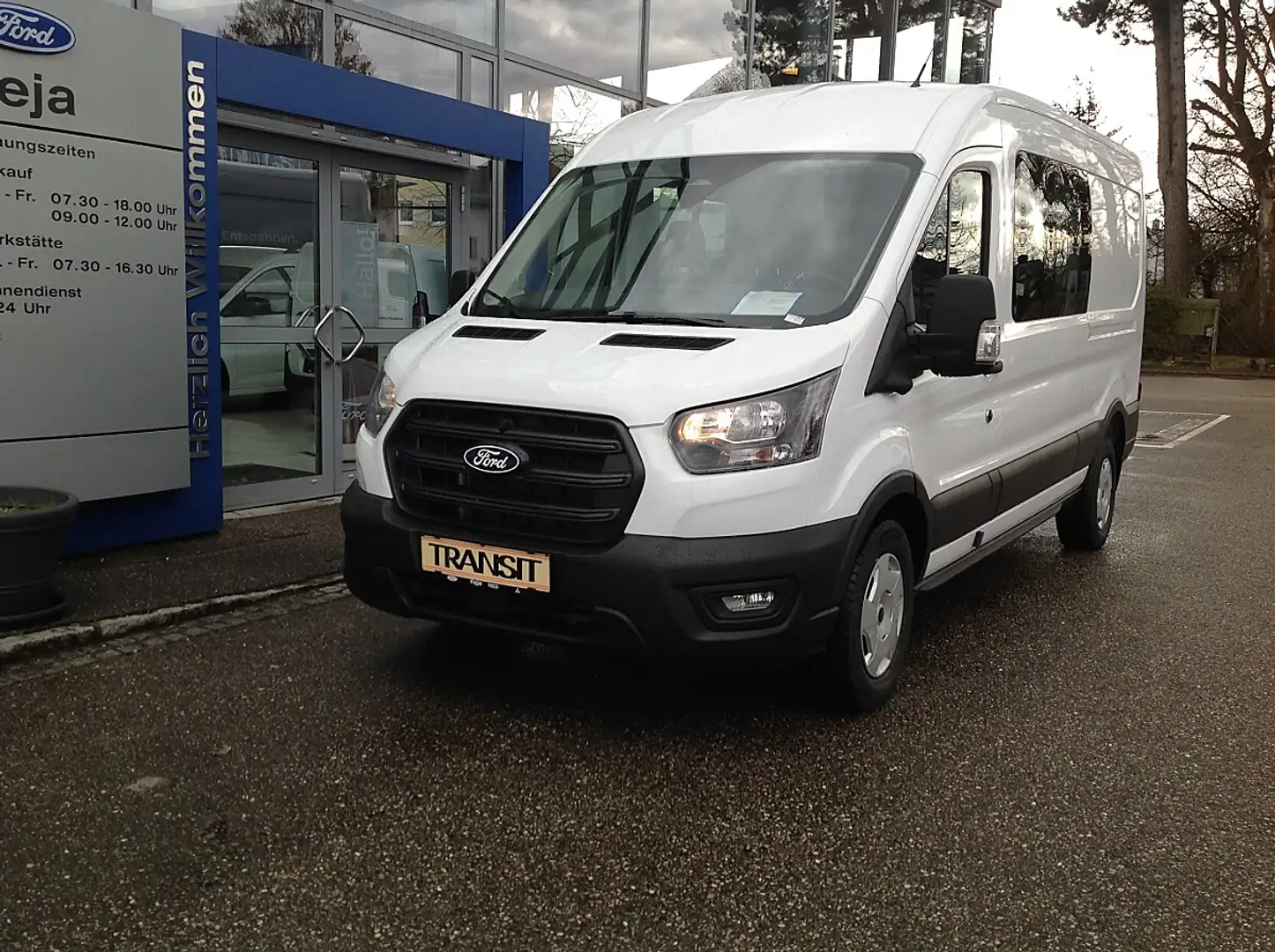 Ford Transit Transit Kasten DK 2,0 EcoBlue L3H2 350 Trend Weiß - 1