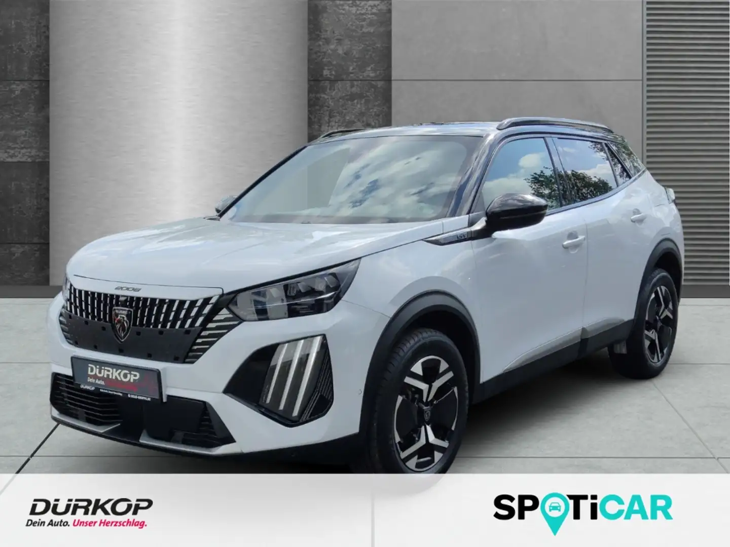 Peugeot 2008 1.2 PureTech 130 GT 8-AT Navi ACC SHZ Weiß - 1