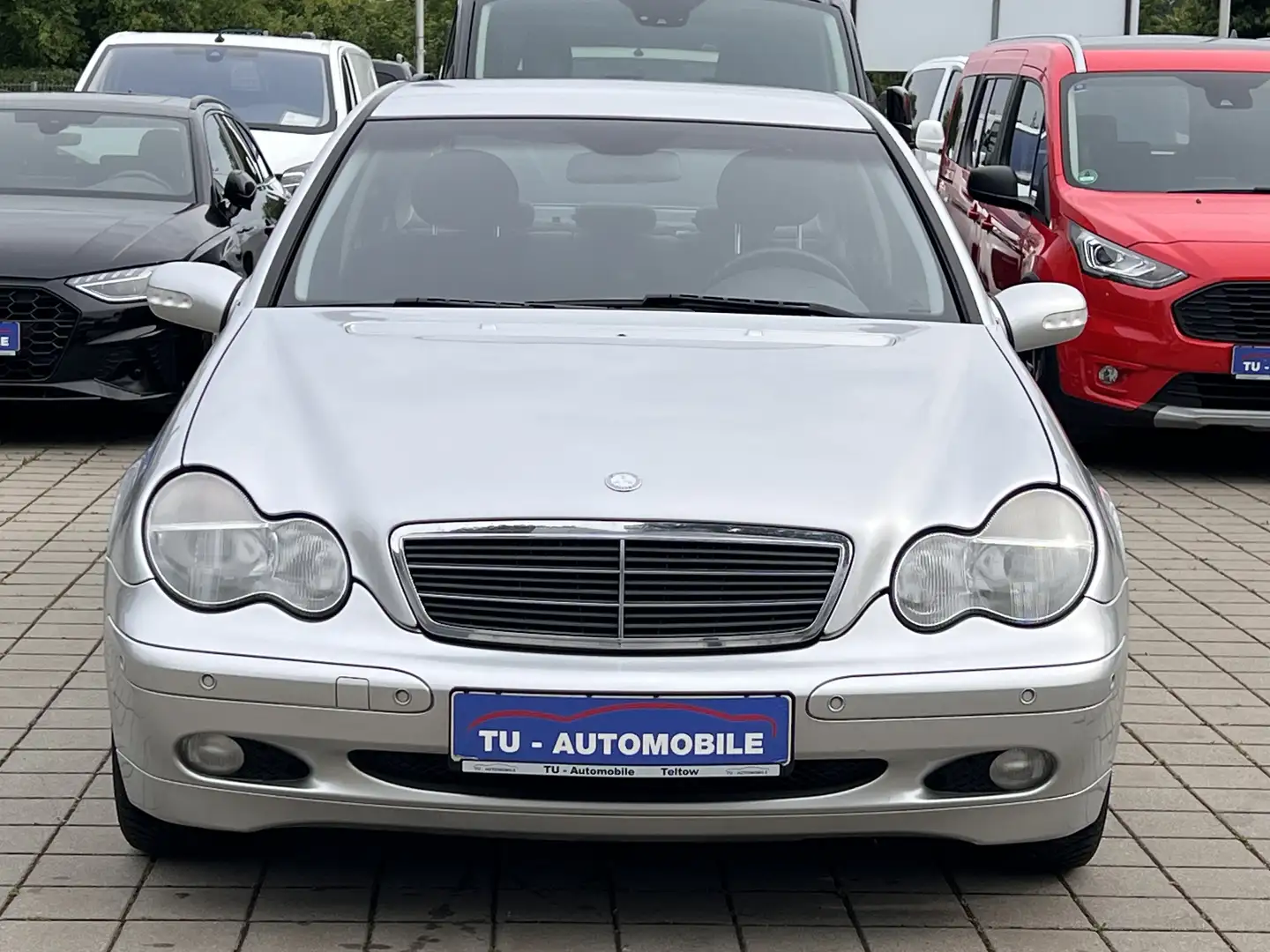 Mercedes-Benz C 180 C 180 Kompressor Aut. KLIMATRONIC-PDC-SHZ-TEMPOMAT Grau - 2