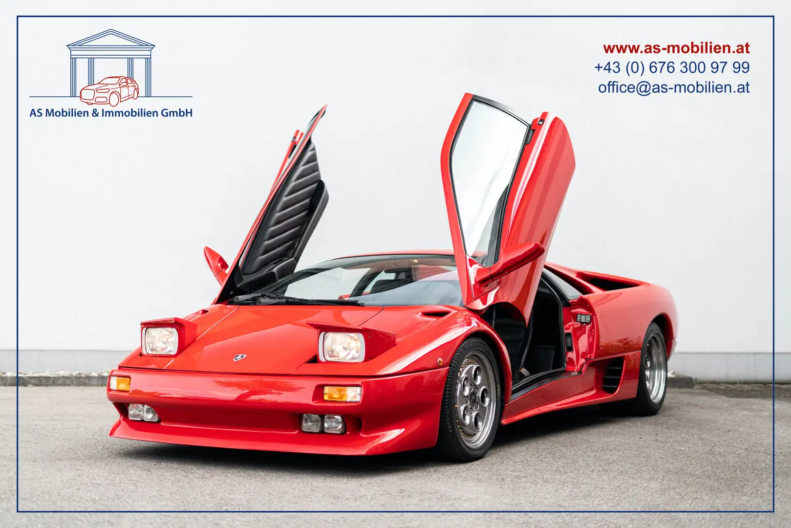 Lamborghini Diablo 5.7 Serie 1 Originalzustand Piros - 1