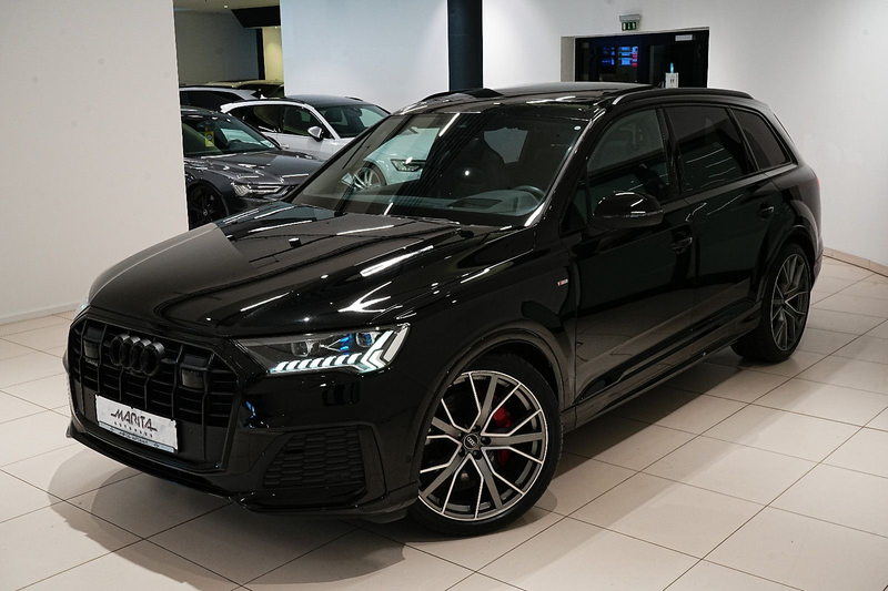 Audi Q7 50|S-LINE|7-SITZE|LUFT|CARBON|MEMO|PANO|B&O|