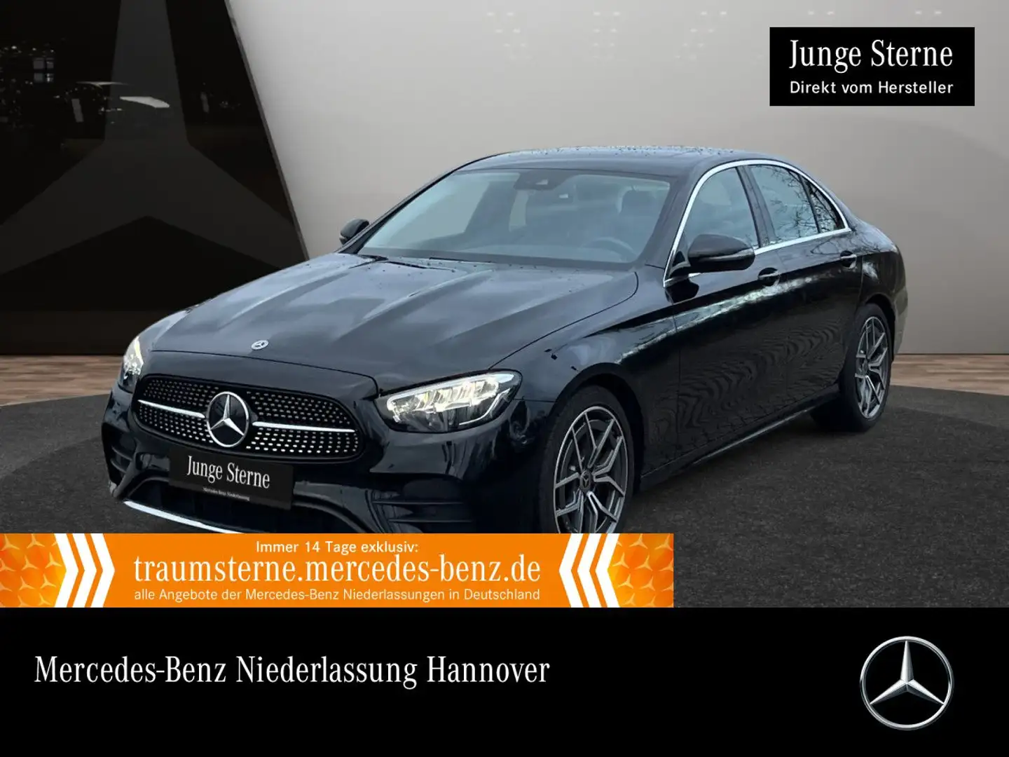 Mercedes-Benz E 200 AMG+LED+KAMERA+19"+9G Schwarz - 1