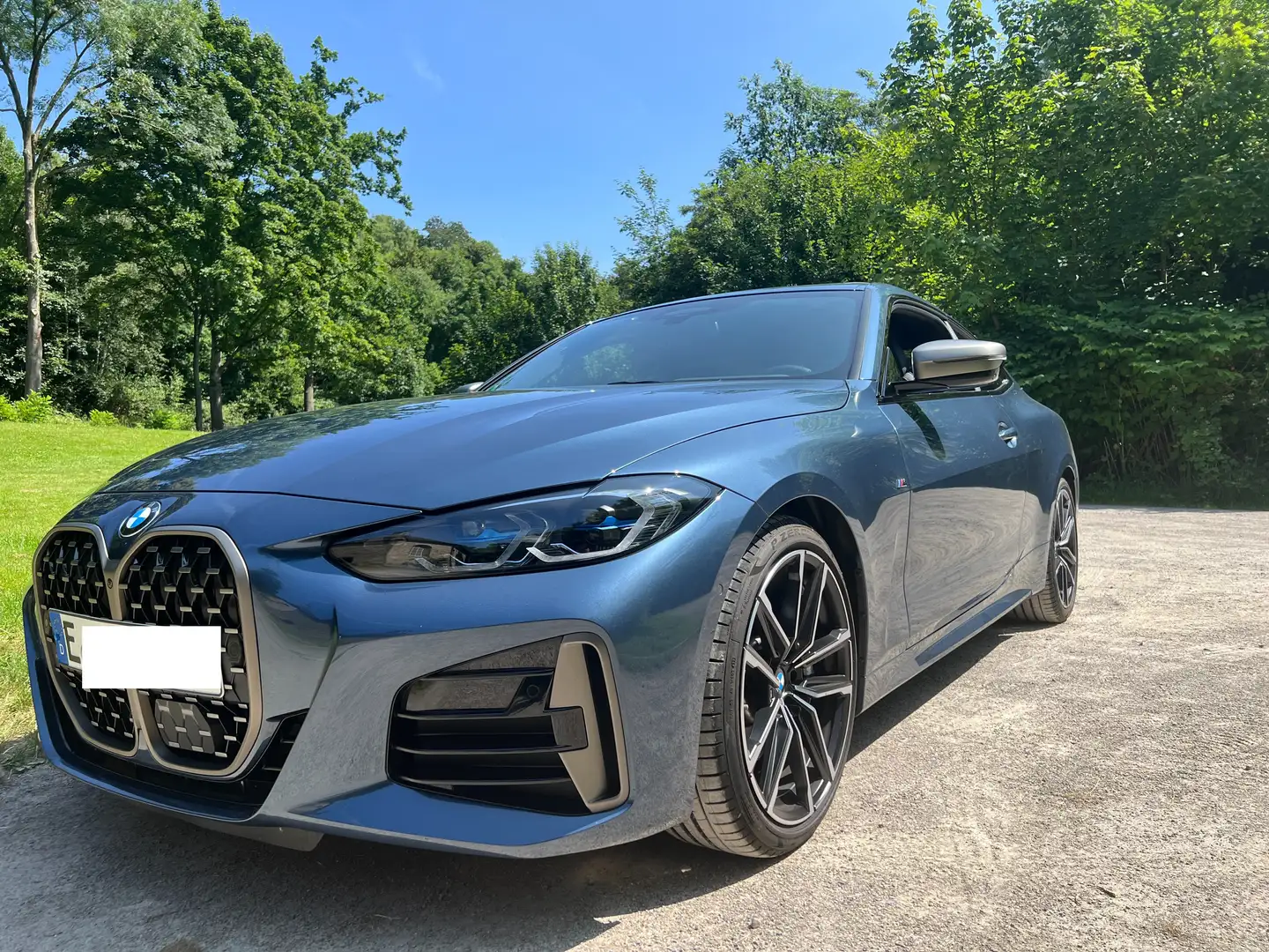 BMW 440 M440i 5 Jahre Garantie fast vollausstattung Blau - 1