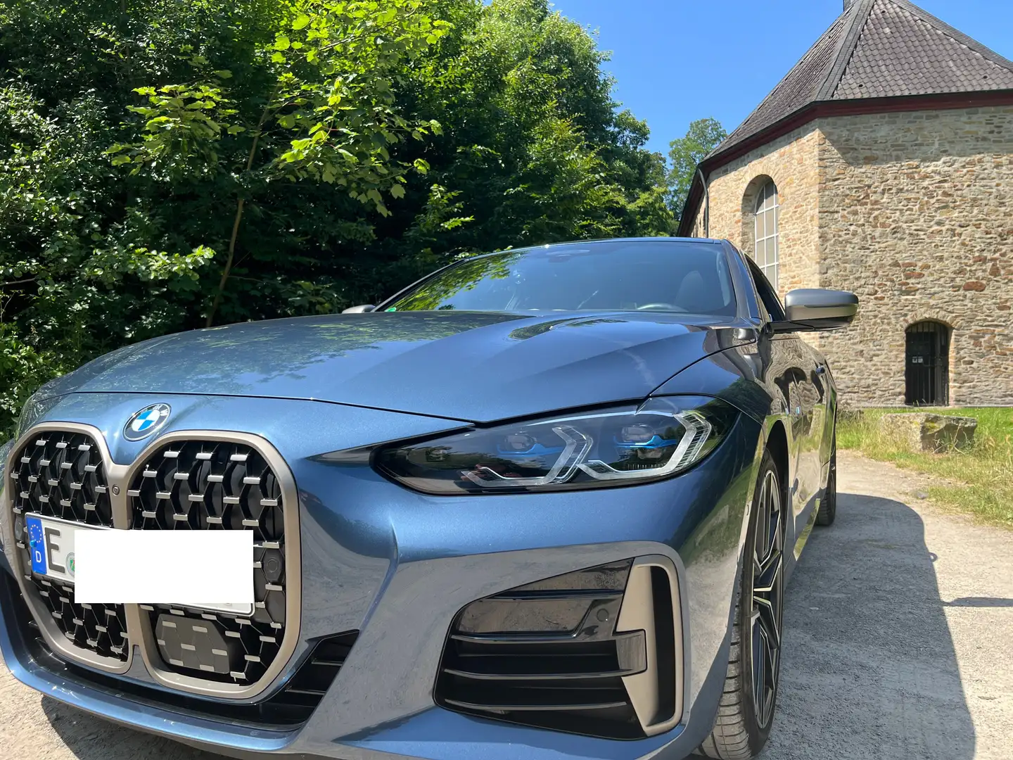 BMW 440 M440i 5 Jahre Garantie fast vollausstattung Blau - 2