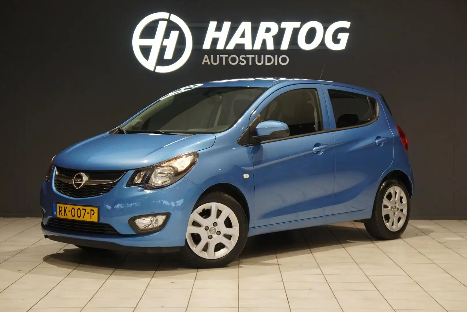 Opel Karl 1.0 ecoFLEX EDITION *15.576 KM* + CRUISE / AIRCO / Azul - 1