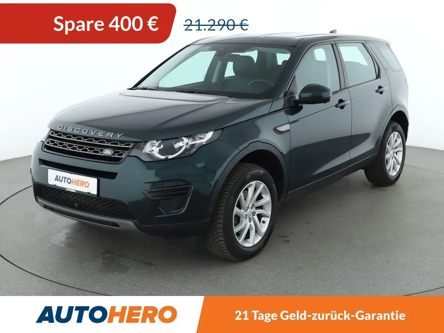 Land Rover Discovery Sport 2.0 Turbo SE AWD Aut.*NAVI*TEMPO*CAM*PDC*SHZ* Grün - 1