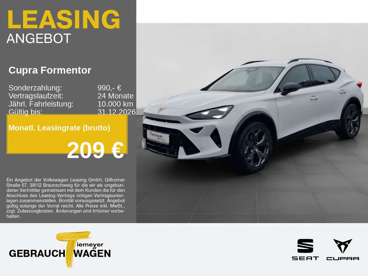 Cupra Formentor 2026