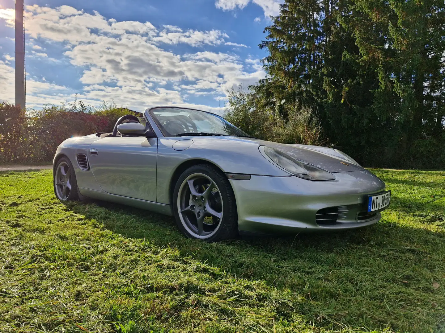 Porsche Boxster 50 Jahre 550 Spyder Jubiläum unfallfrei Silber - 2
