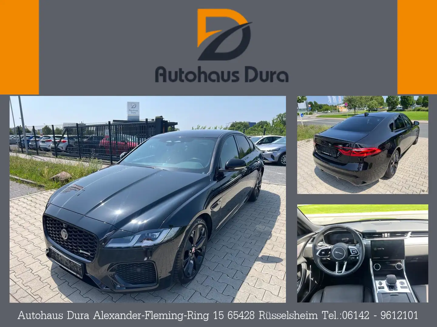 Jaguar XF D200 R-Dynamic S Aut. Navi+Led+Leder+Shz Schwarz - 1