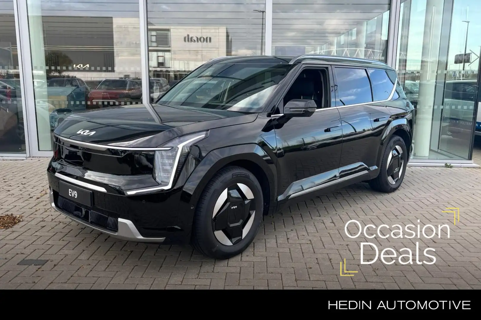 Kia EV9 Plus AWD 99.8 kWh | Elektrisch wegklapbare trekhaa Noir - 1