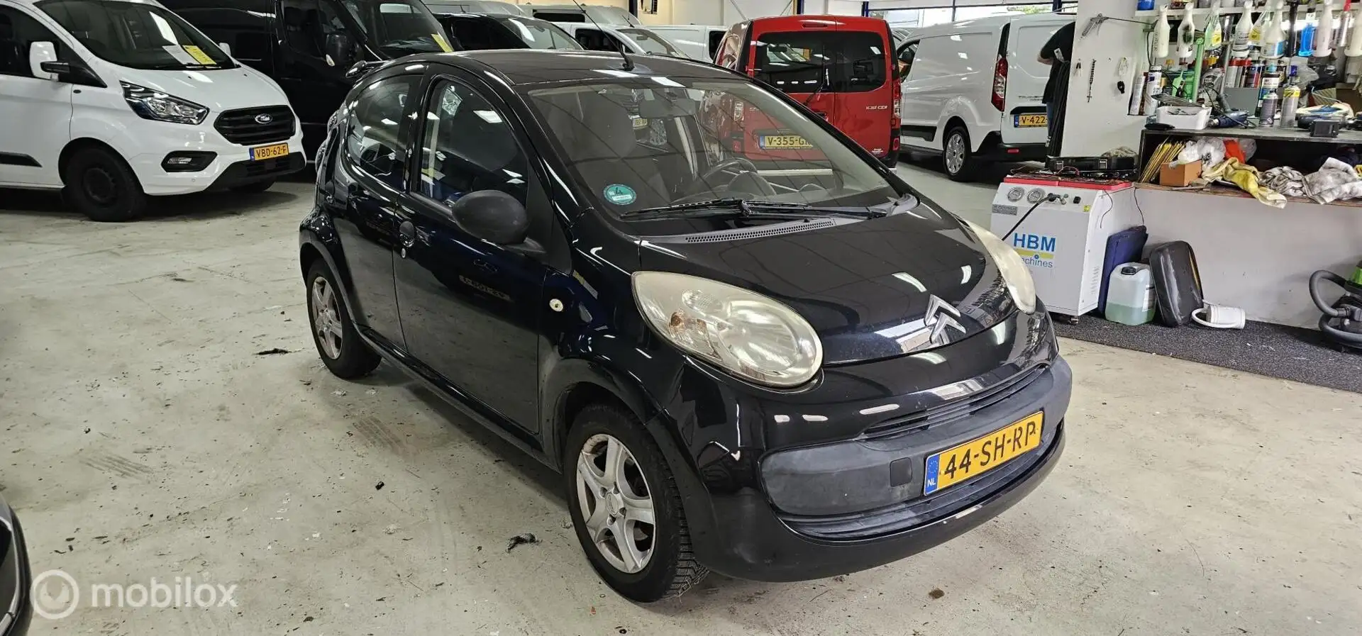 Citroen C1 1.0-12V Ambiance 2006 Radio/Bluetooth 5 drs Noir - 1