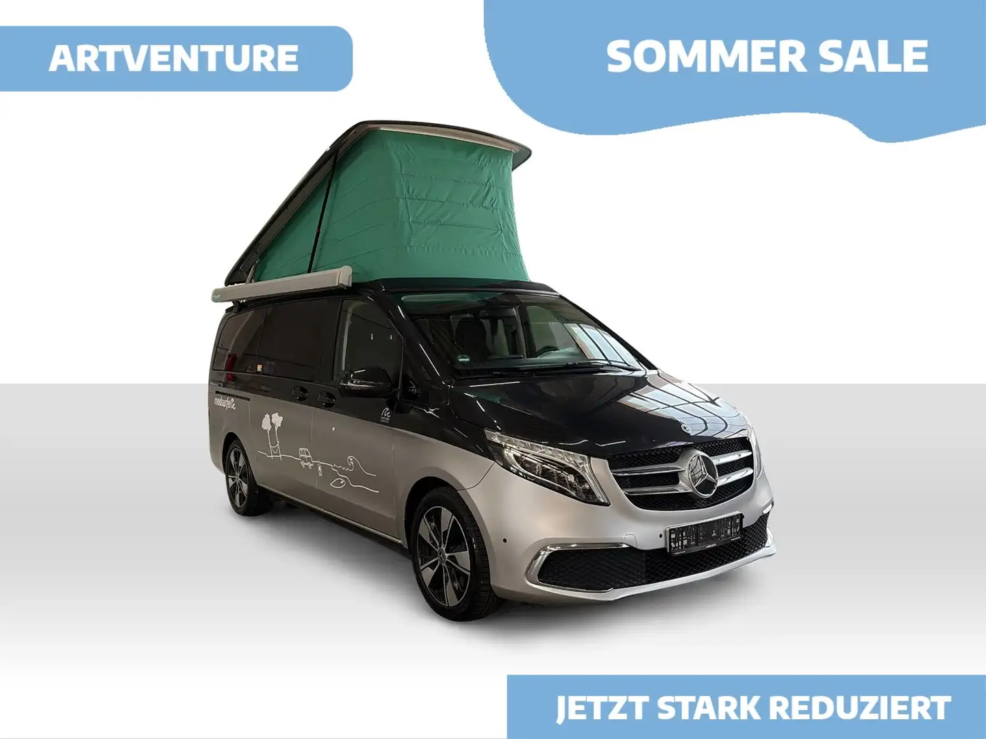 Mercedes-Benz Marco Polo 220d Artventure, LED, Markise, StHz, Pa Grijs - 1
