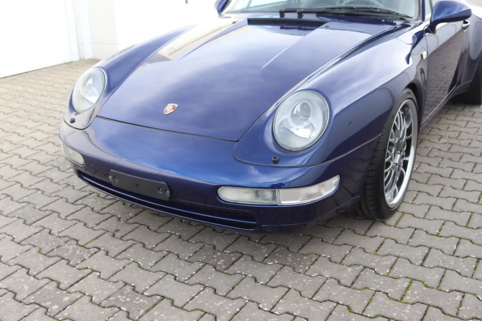 Porsche 993 993.   3,8 Liter RS Motor, Top Zustand! Modrá - 2