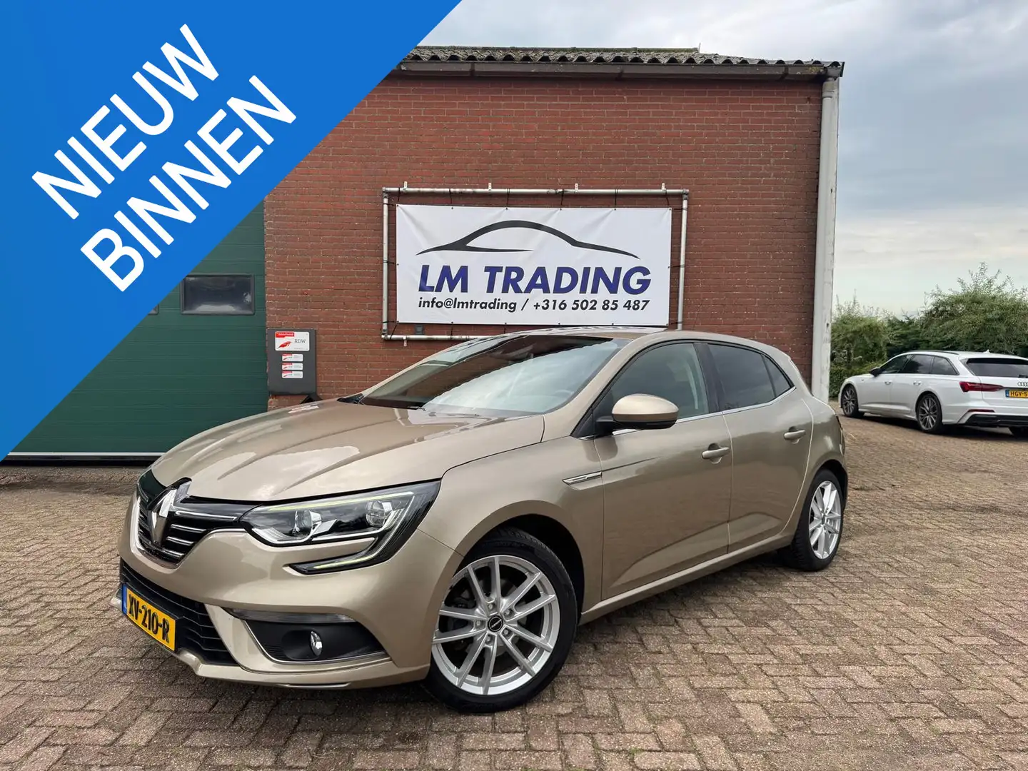 Renault Megane 1.2 TCe Zen KEYLESS NAVI SFEERVERLICHTING TREKHAAK Bruin - 1