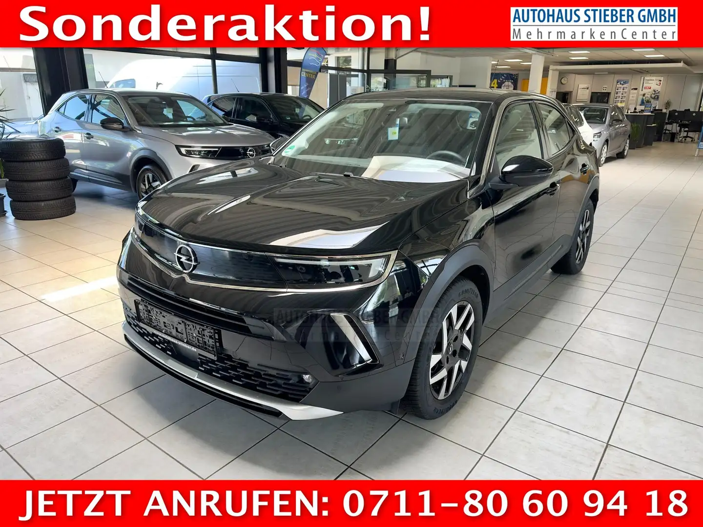 Opel Mokka e Elegance SHZ+EPH+RFK 100 kW (136 PS), Automat... Schwarz - 1