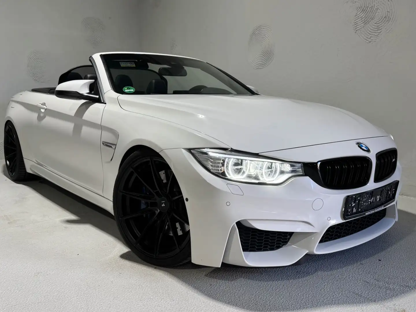 BMW M4 Cabrio *AeroPaket*HeadUp*Deutschesfz* Blanc - 1