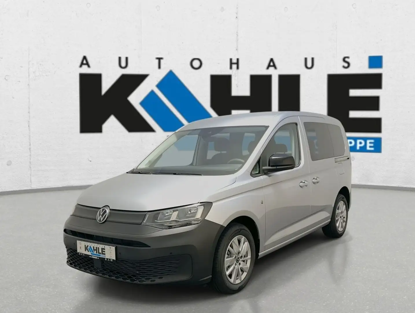 Volkswagen Caddy AHK Virt PDC Kamera Silber - 1