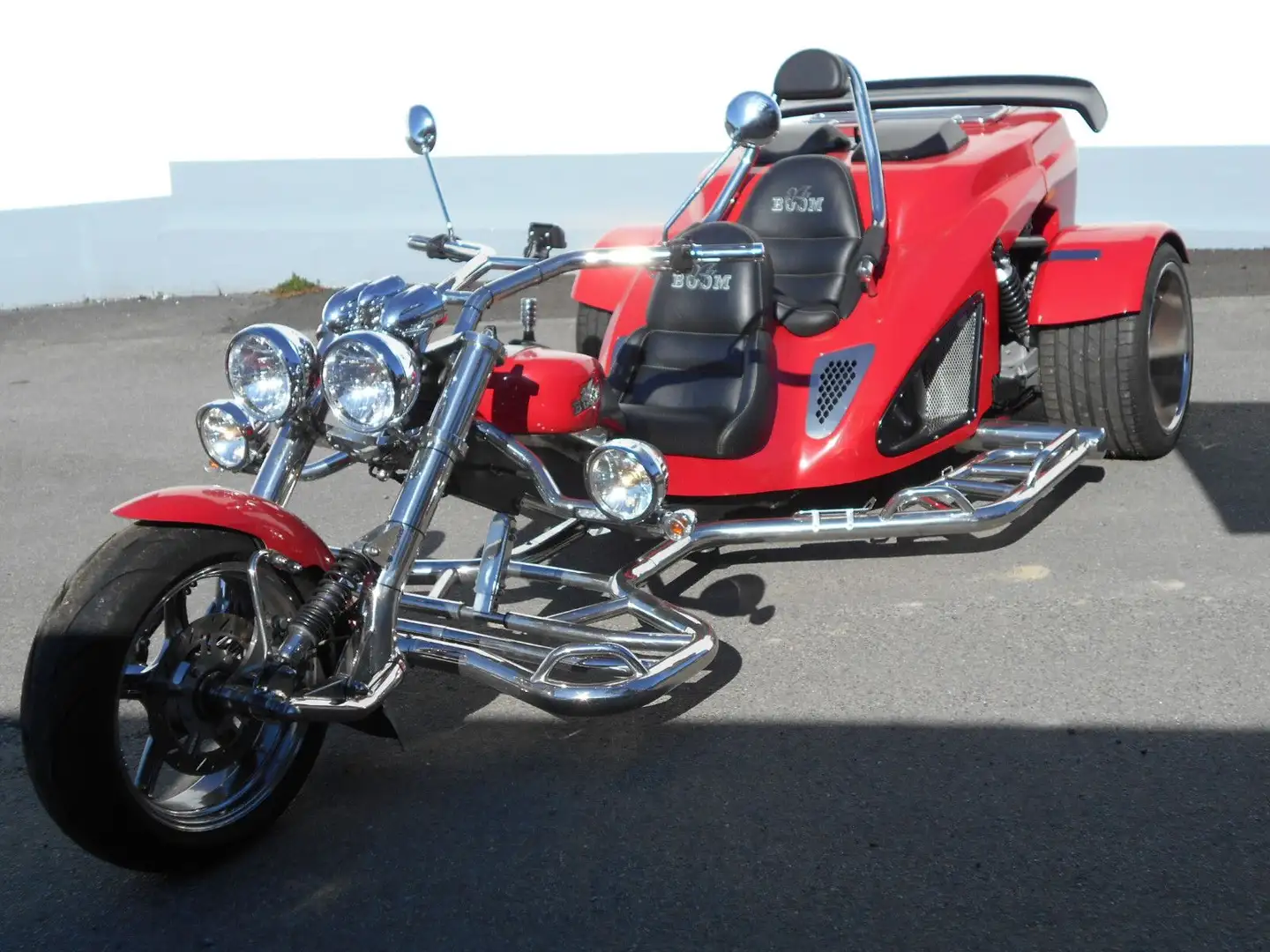 Boom Trike Mustang Rot - 2