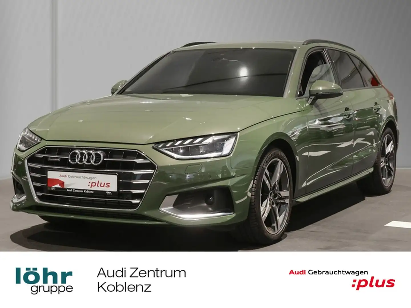 Audi A4 Avant 40 TFSI quattro advanced s-line TopView Grün - 1