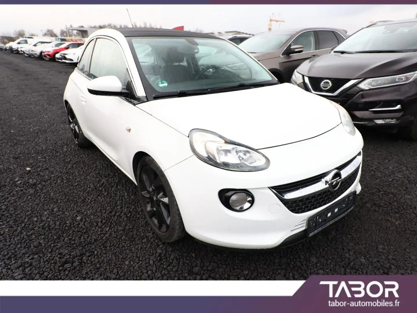 Opel Adam 1.0 Turbo 116 Open radars 17P Blanc - 2