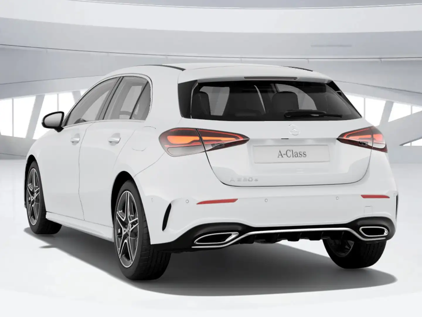 Mercedes-Benz A 180 A 180 d Advanced Plus AMG Line NIGHT-PACK Bianco - 2