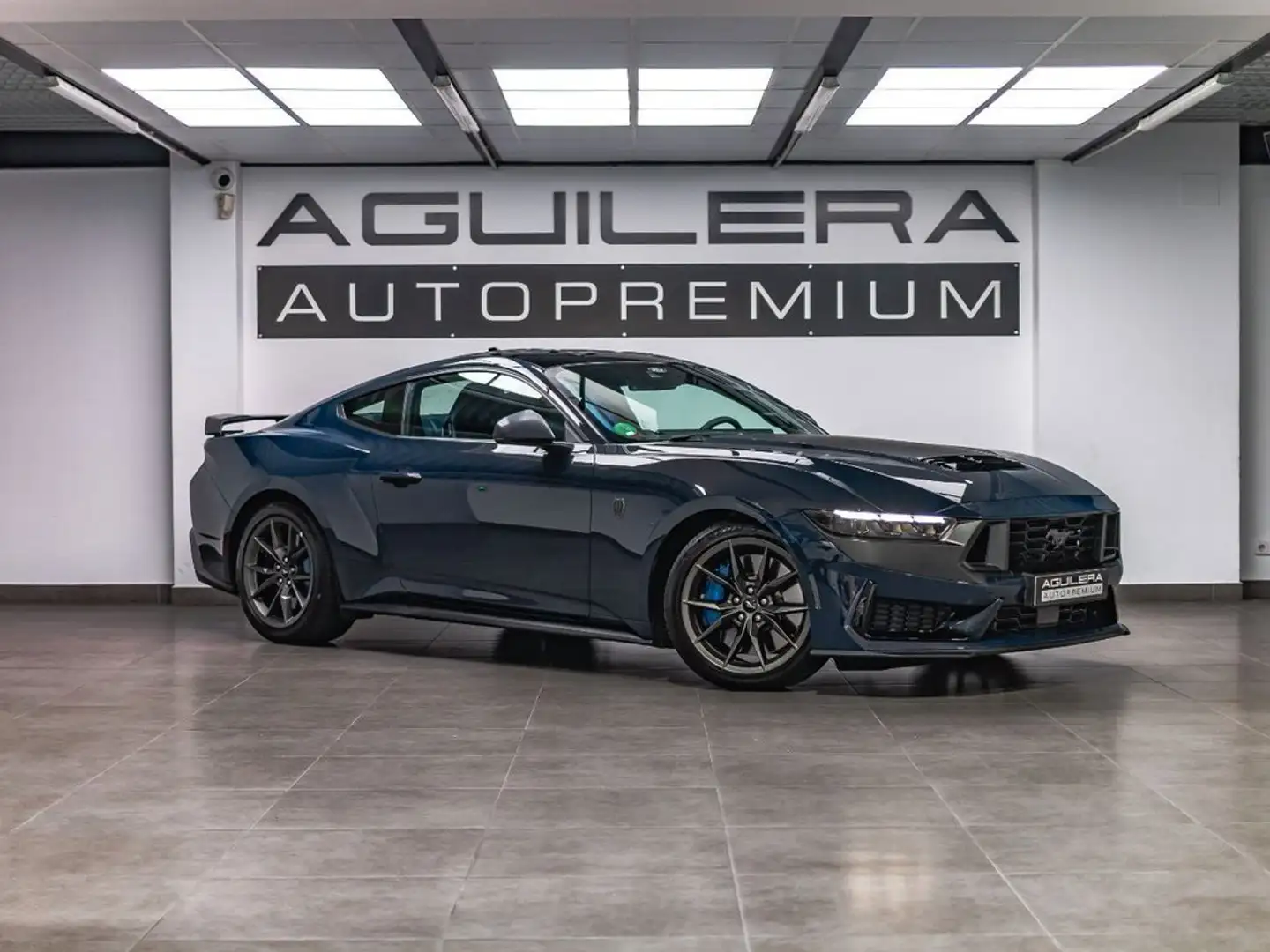 Ford Mustang 5.0 TiVCT V8  Dark HorsFastsb. Bleu - 1