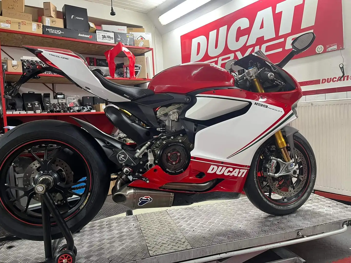 Ducati 1199 Panigale 1199s tricolor Rot - 1