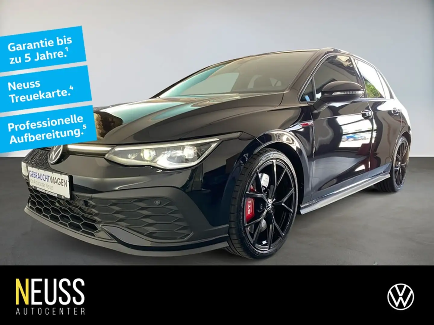 Volkswagen Golf GTI 2.0 TSI DSG Clubsport PANO+HUD+ACC+RFK+ Černá - 1