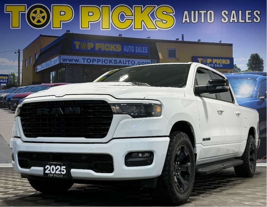 2025 RAM 1500 Sport, Adaptive Cruise, Only 9,000 Kms, One Owner!