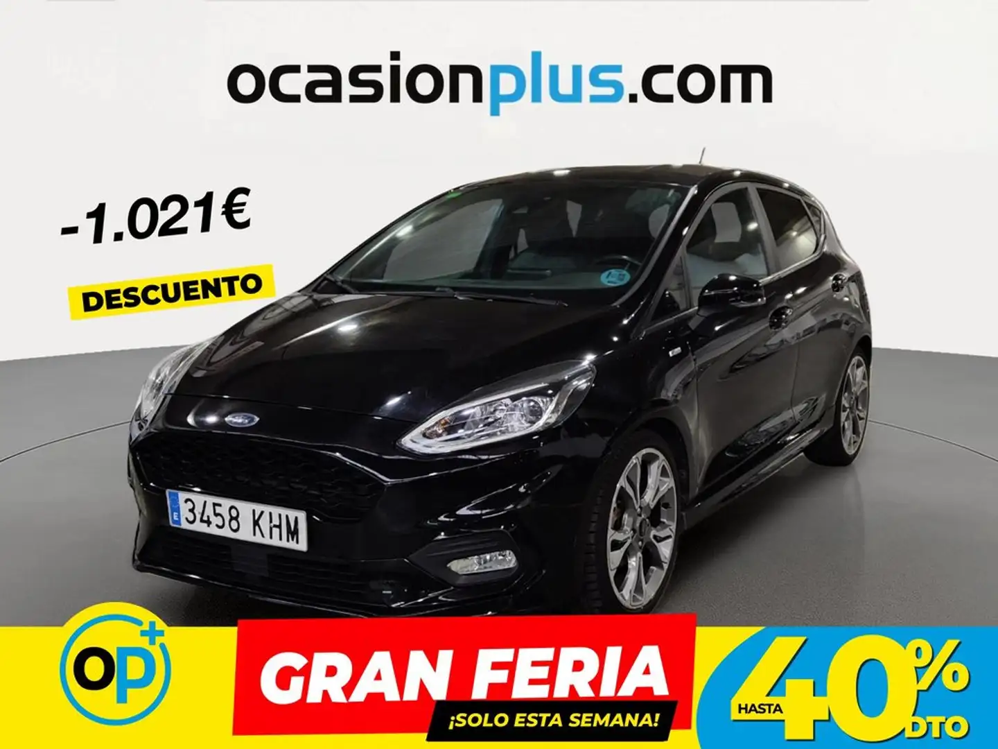Ford Fiesta 1.0 EcoBoost S/S ST Line 140 Negro - 1
