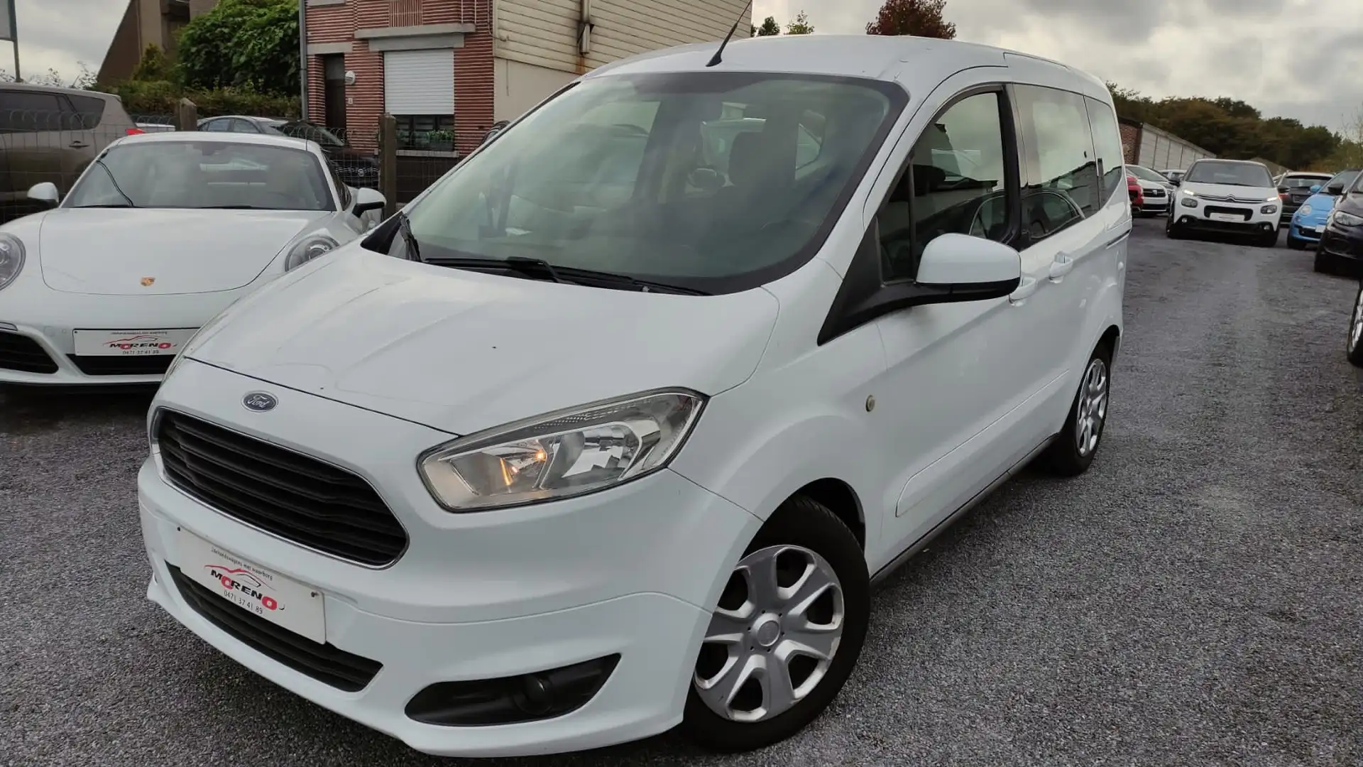 Ford Transit Courier 12 maanden waarborg airco euro6 White - 2