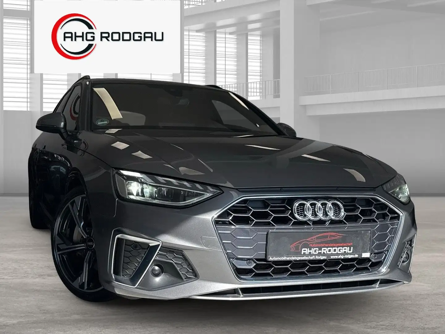 Audi A4 Avant 40 TDI S line/AHK/MATRIX/HuD/VIRTUEL Gris - 1