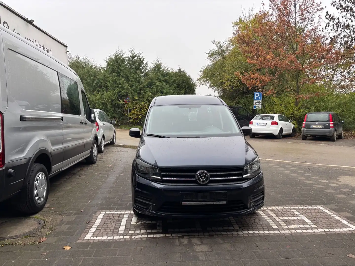 Volkswagen Caddy Nfz Maxi Kombi Blau - 1