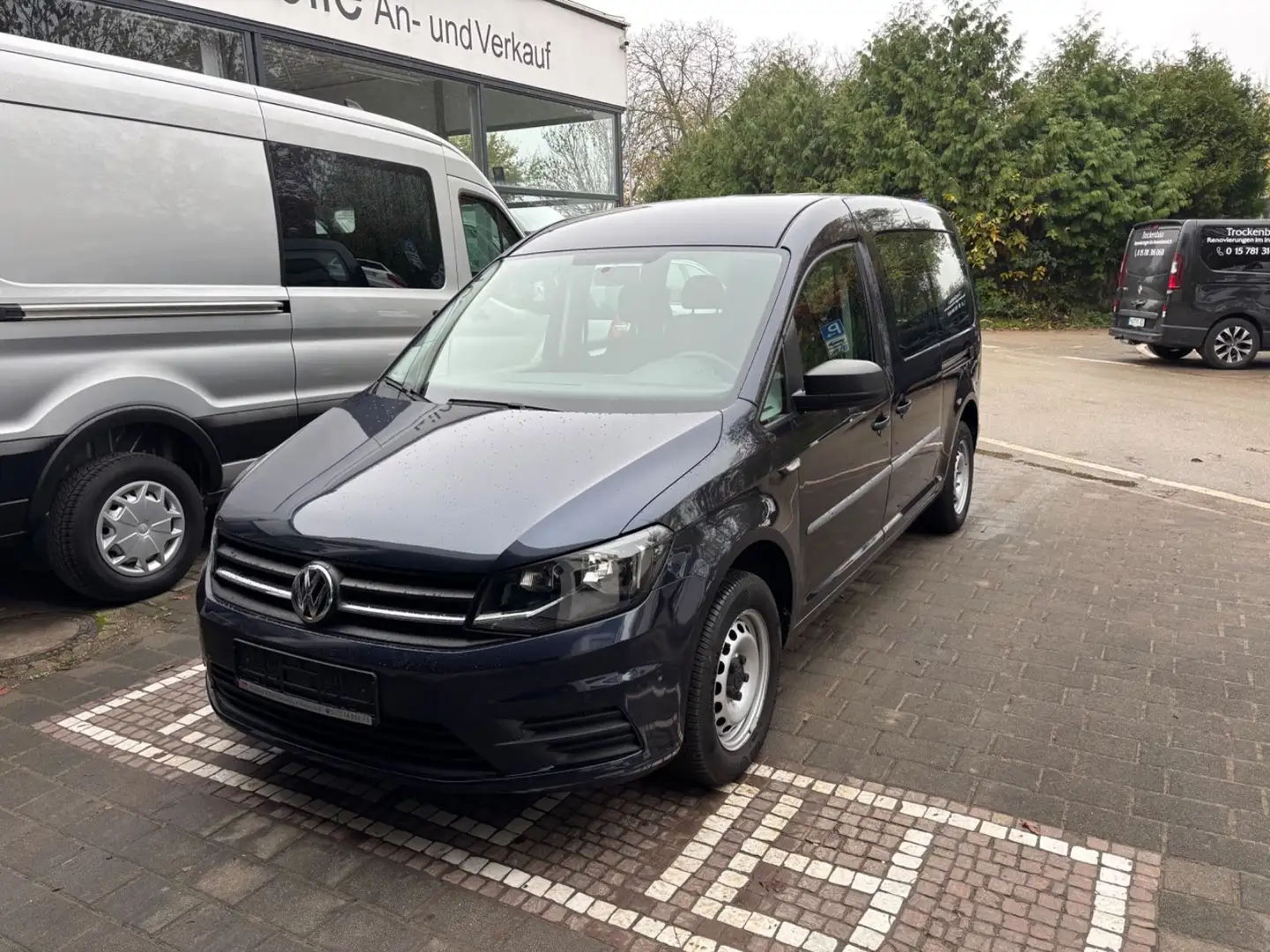 Volkswagen Caddy Nfz Maxi Kombi Blau - 2