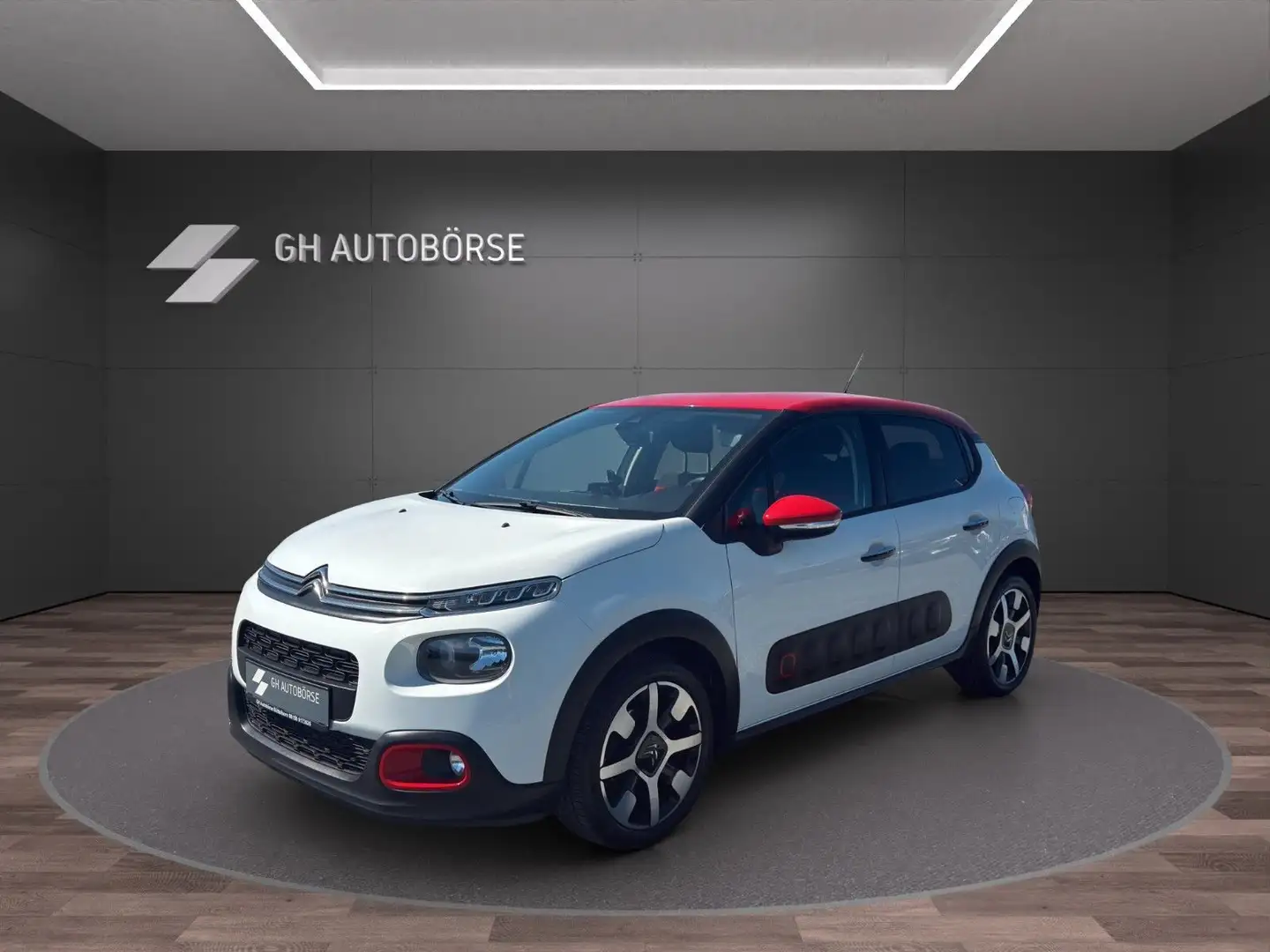 Citroen C3 Shine/R-KAMERA|SPUR|NAVI|TOT-WINKEL|SZHZ|LED Weiß - 1