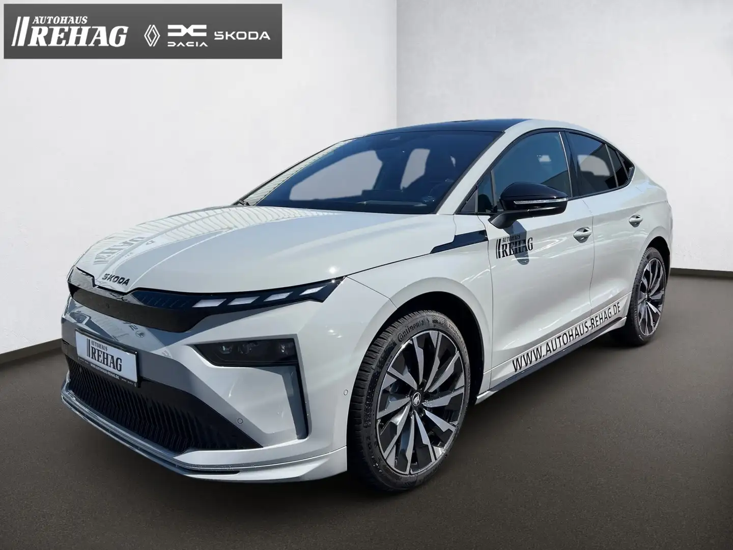 Skoda Enyaq Coupé 85 Sportline *AHK*MATRIX*DCC*21 ZOLL*ALLWETTER* Grau - 2