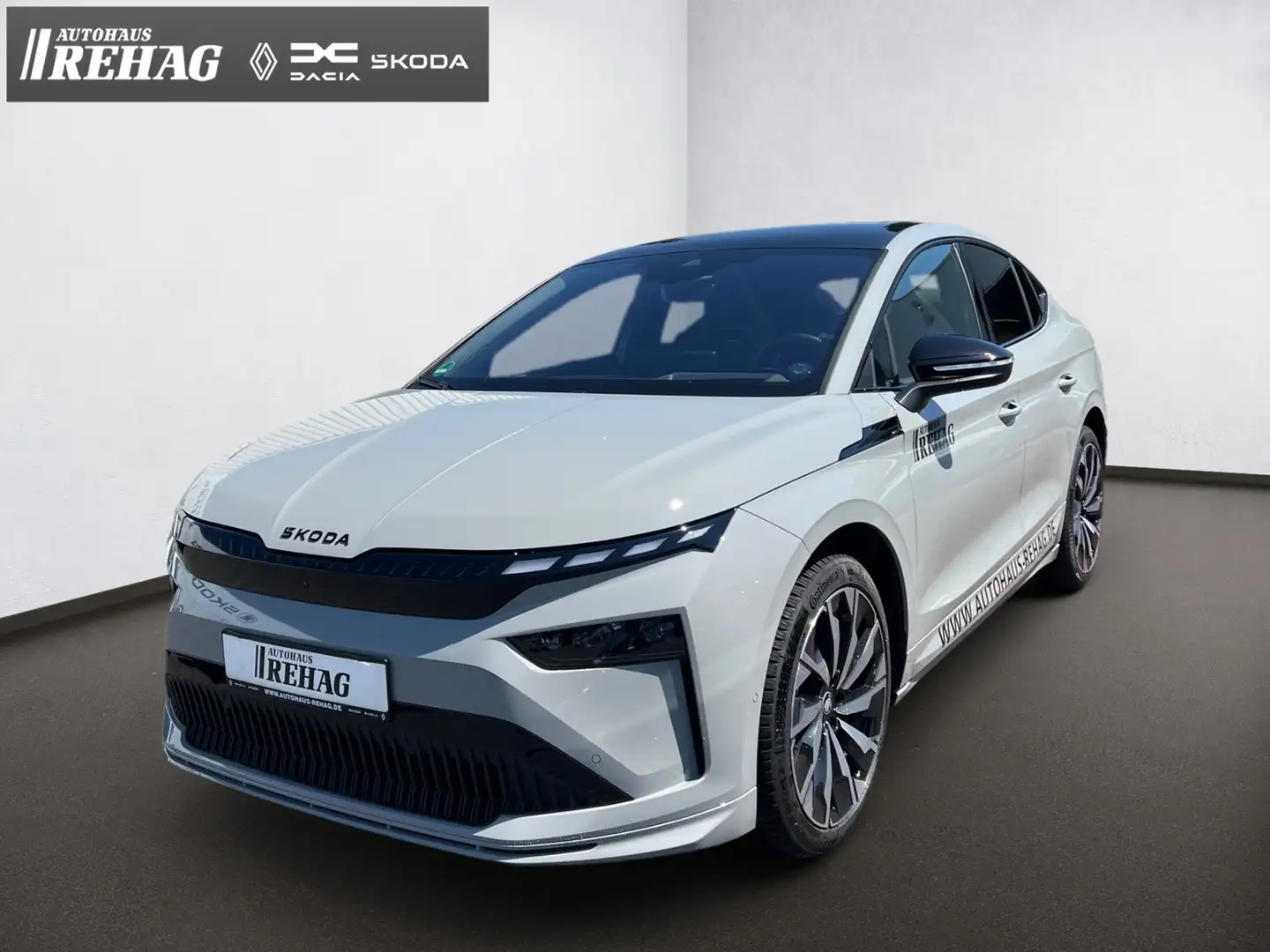 Skoda Enyaq Coupé 85 Sportline *AHK*MATRIX*DCC*21 ZOLL*ALLWETTER* Grau - 1