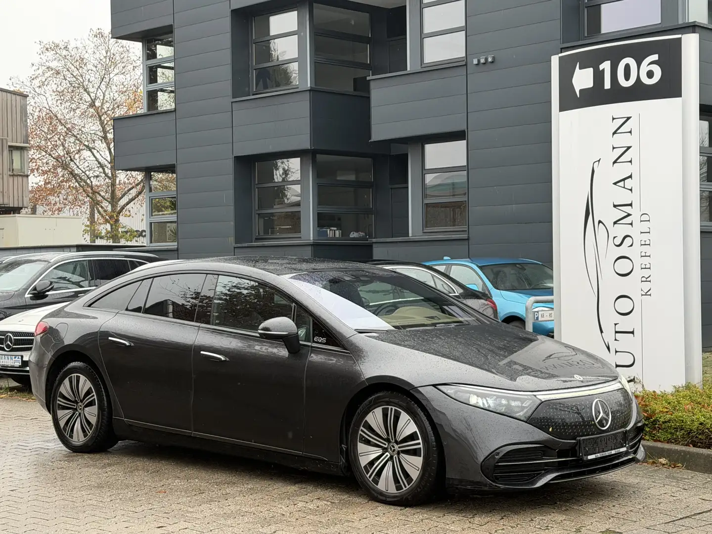 Mercedes-Benz EQS 580 4Matic Electric Art Airmatic NP:170.092€ Серый - 1