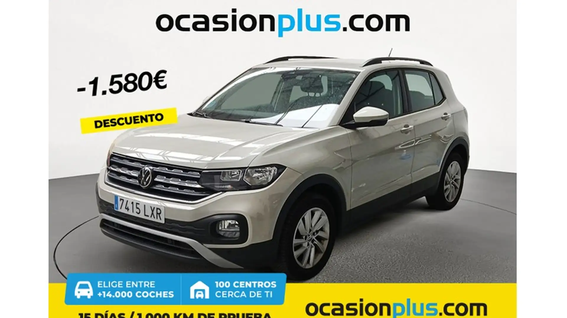 Volkswagen T-Cross 1.0 TSI Advance DSG7 81kW Gris - 1