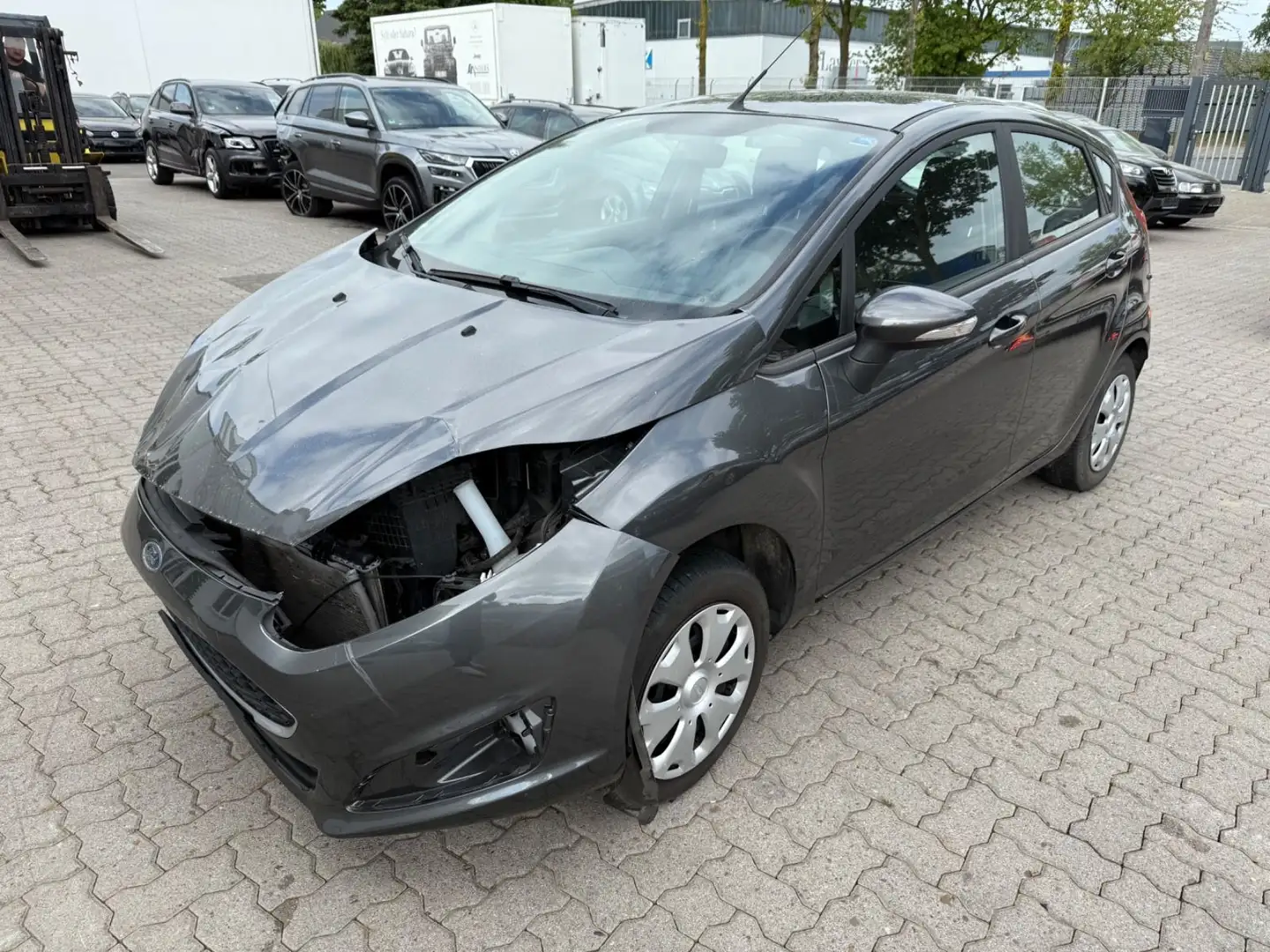 Ford Fiesta Celebration Gris - 1