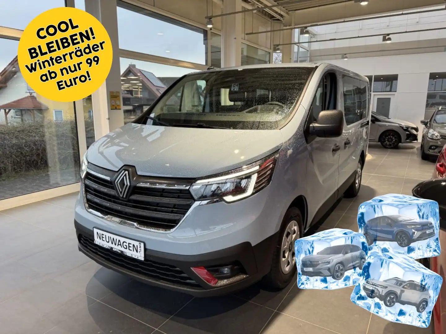 Renault Trafic Authentic Blue dCi 150 MY24 Blau - 1