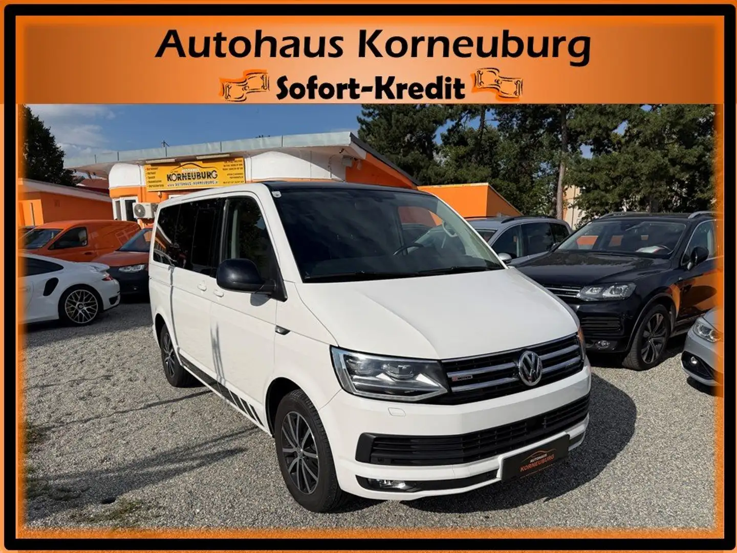 Volkswagen T6 Multivan Multivan *DSG*ALLRAD*LEDER*AHV*2x Schiebetüren* Weiß - 1