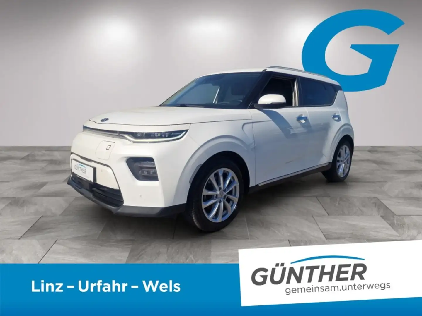 Kia Soul -e Platin Long Range Weiß - 1
