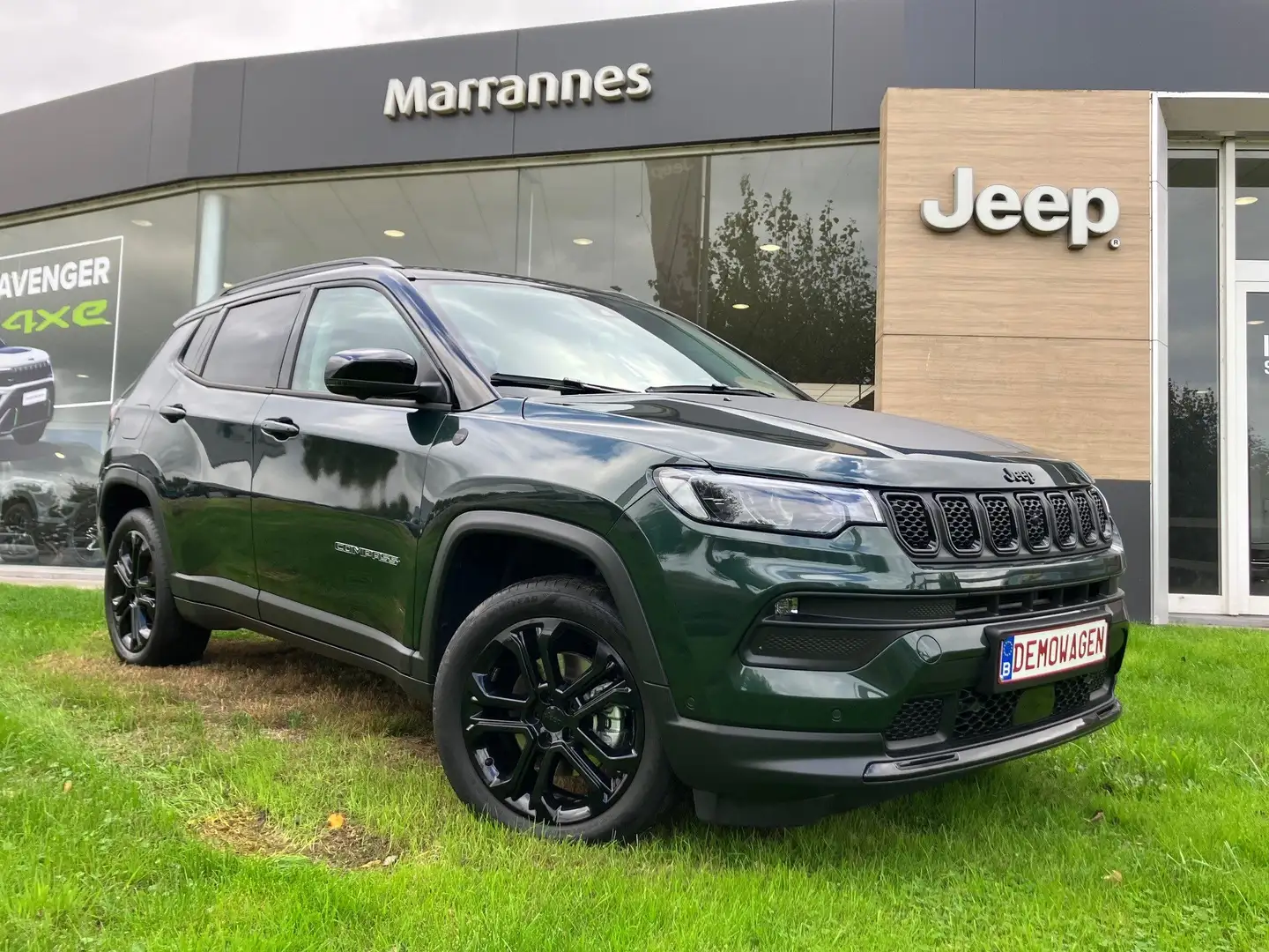 Jeep Compass 1.5 Turbo AUTOMAAT | North Star | OPEN DAK+360 cam Groen - 1